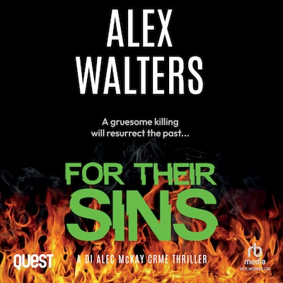 For Their Sins – omslag til lydbogen af Alex Walters