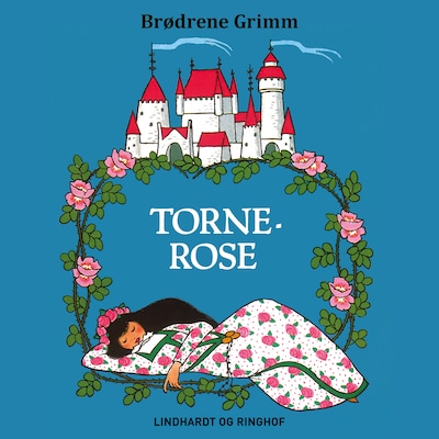 Tornerose – omslag til lydbogen af Brødrene Grimm