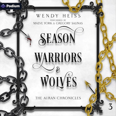 Season Warriors & Wolves – omslag til lydbogen af Wendy Heiss