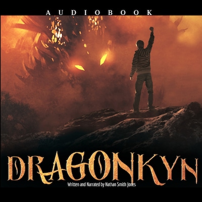 DRAGONKYN – omslag van het luisterboek van Nathan Smith Jones