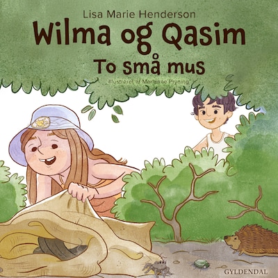 Wilma og Qasim. To små mus – omslag til lydbogen af Lisa Henderson