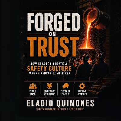 Forged on Trust – omslag til lydbogen af Eladio Quinones
