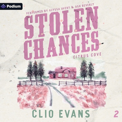 Stolen Chances – omslag til lydbogen af Clio Evans