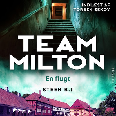 En flugt – omslag til lydbogen af Steen B. J.
