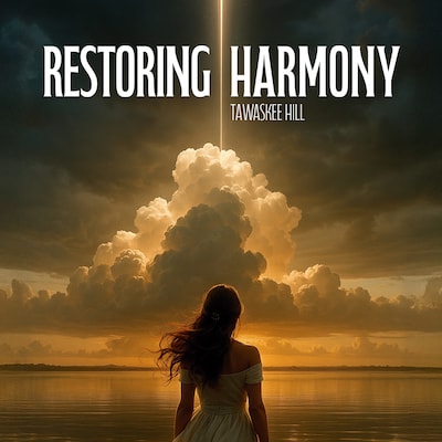 Restoring Harmony – omslag til lydbogen af Hill Tawaskee
