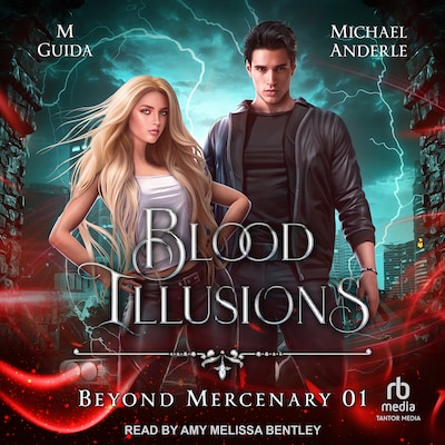 Blood Illusions – omslag til lydbogen af M Guida, Michael Anderle