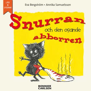 Snurran och den osande abborren – omslag till ljudboken av Annika Samuelsson,Eva Bergström