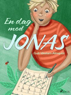 En dag med Jonas – omslag till ljudboken av Guit Idestam Almquist