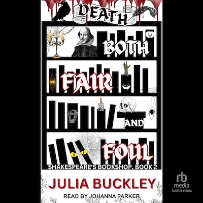 Death Both Fair and Foul – omslag til lydbogen af Julia Buckley