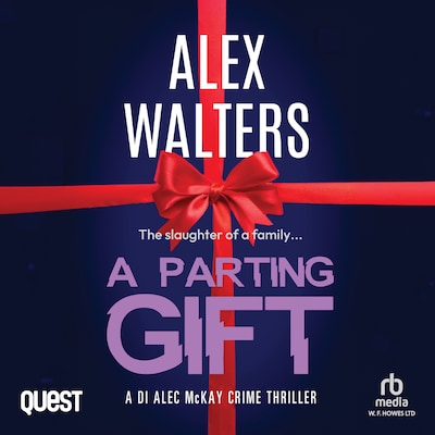 A Parting Gift – omslag til lydbogen af Alex Walters