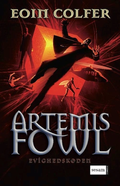 Artemis Fowl 3 - Evighedskoden – omslag til lydbogen af Eoin Colfer