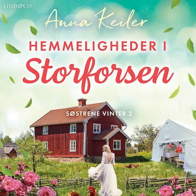 Hemmeligheder i Storforsen – omslag til lydbogen af Anna Keiler