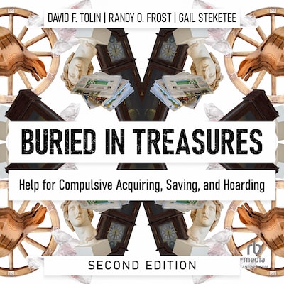 Buried in Treasures – omslag til lydbogen af David F. Tolin, Randy O. Frost, Gail Steketee