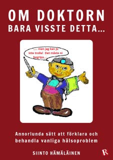 Om doktorn bara visste detta... – omslag till ljudboken av Siinto Hämäläinen