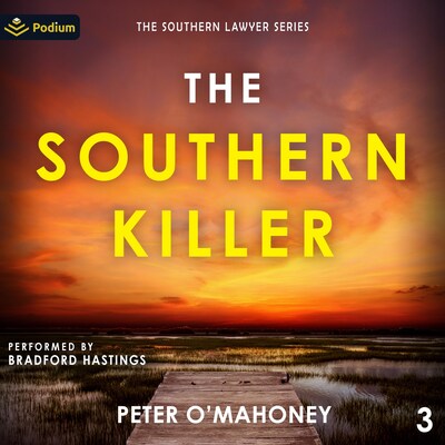 The Southern Killer – omslag til lydbogen af Peter O'Mahoney