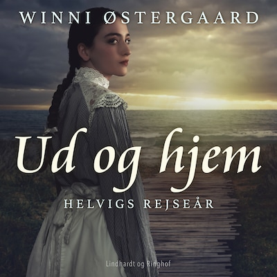 Ud og hjem. Helvigs rejseår – omslag til lydbogen af Winni Østergaard