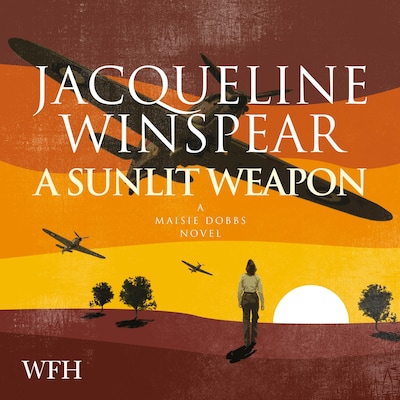 A Sunlit Weapon – omslag til lydbogen af Jacqueline Winspear
