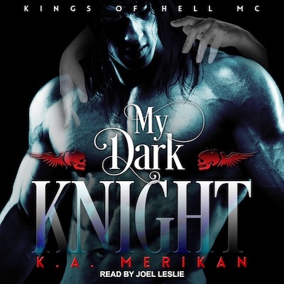 My Dark Knight – omslag til lydbogen af K.A. Merikan