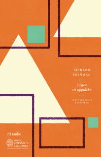 Lusten att upptäcka : – omslag till ljudboken av Richard Feynman