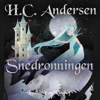 Snedronningen – omslag til lydbogen af H.C. Andersen