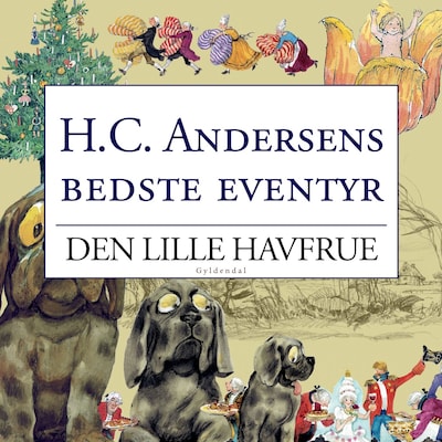 Den lille havfrue – omslag til lydbogen af H. C. Andersen