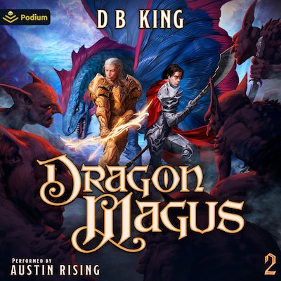 Dragon Magus 2 – omslag til lydbogen af DB King