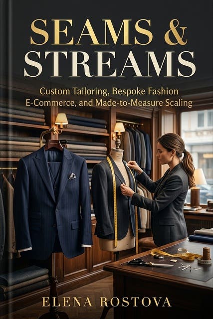 Seams & Streams: Fashion Streamer Branding Blueprint – omslag til lydbogen af Liam O Connor