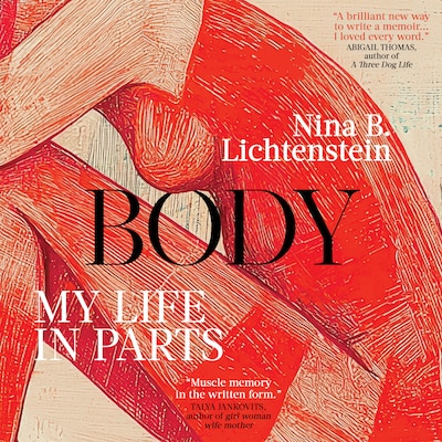 Body: My Life in Parts – omslag til lydbogen af Nina B. Lichtenstein