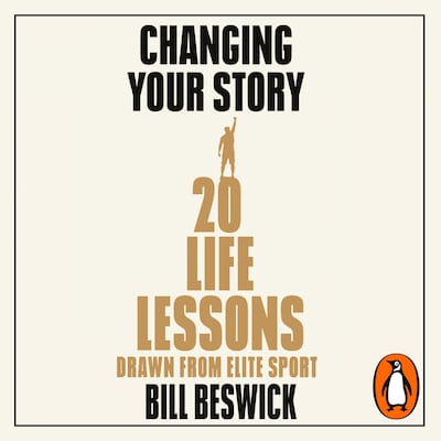 Changing Your Story – omslag til lydbogen af Bill Beswick