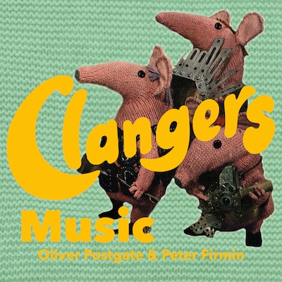Clangers - Music – omslag til lydbogen af Oliver Postgate