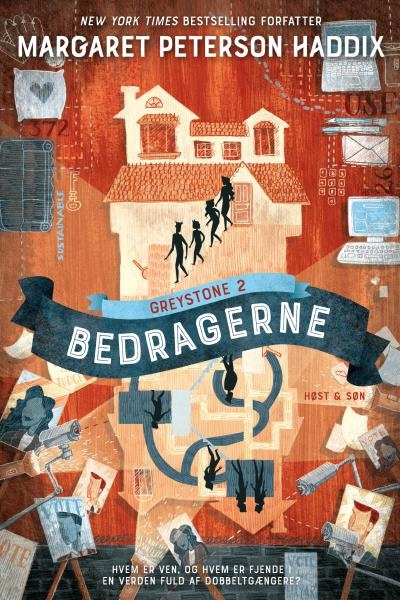 Greystone 2 - Bedragerne – omslag til lydbogen af Margaret Peterson Haddix