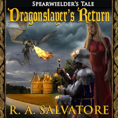 Dragonslayer's Return – omslag til lydbogen af R.A. Salvatore