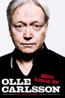 Mitt himla liv – omslag till ljudboken av Olle Carlsson