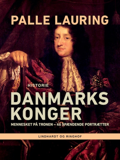 Danmarks konger – omslag til lydbogen af Palle Lauring