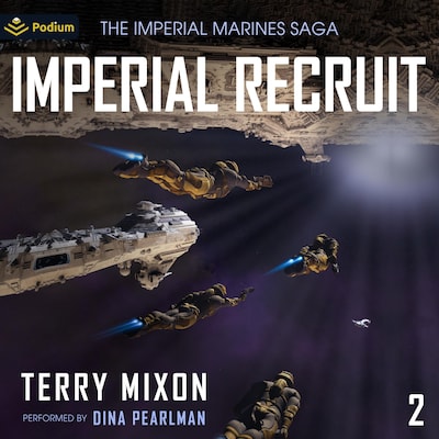 Imperial Recruit – omslag til lydbogen af Terry Mixon