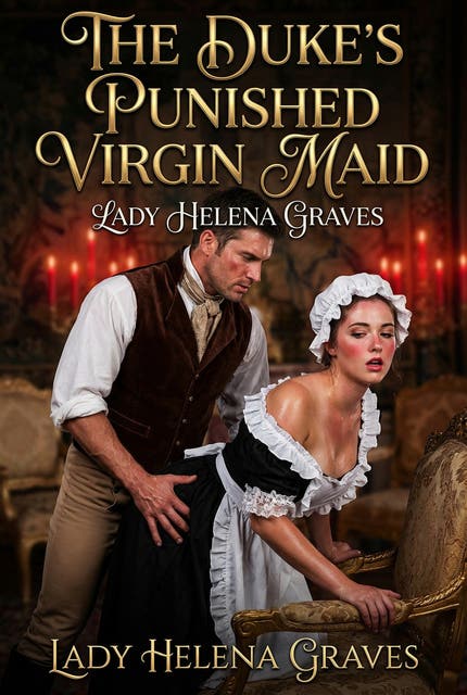 The Duke's Punished Virgin Maid: Historical Servant Spanking Romance – omslag til lydbogen af Lady Helena Graves