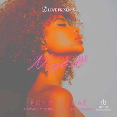 Just For One Night – omslag til lydbogen af Egypt Cynaé