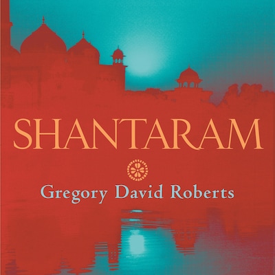 Shantaram – omslag til lydbogen af Gregory David Roberts