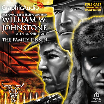 The Family Jensen [Dramatized Adaptation] – omslag til lydbogen af William W. Johnstone, J.A. Johnstone