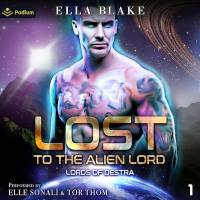 Lost to the Alien Lord – omslag til lydbogen af Ella Blake