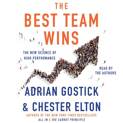 The Best Team Wins – omslag til lydbogen af Adrian Gostick, Chester Elton