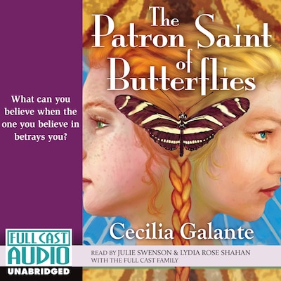 The Patron Saint of Butterflies (Unabridged) – omslag til lydbogen af Cecilia Galante