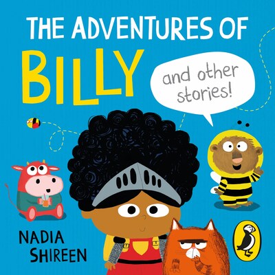 The Adventures of Billy and Other Stories – omslag til lydbogen af Nadia Shireen