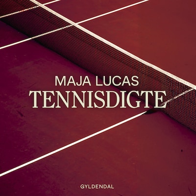 Tennisdigte – omslag til lydbogen af Maja Lucas