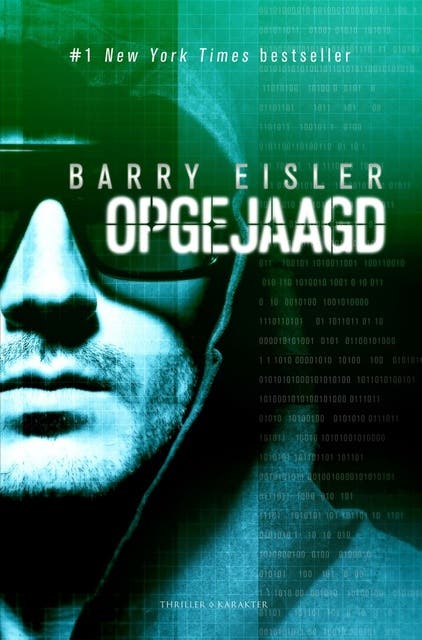Opgejaagd – omslag van het luisterboek van Barry Eisler