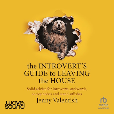 The Introvert's Guide to Leaving the House – omslag til lydbogen af Jenny Valentish