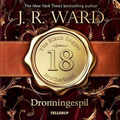 The Black Dagger Brotherhood #18: Dronningespil – omslag til lydbogen af J. R. Ward