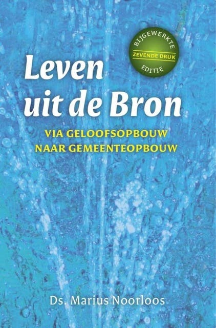 Leven uit de Bron – omslag van het luisterboek van Marius Noorloos