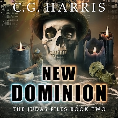 New Dominion – omslag til lydbogen af C.G. Harris