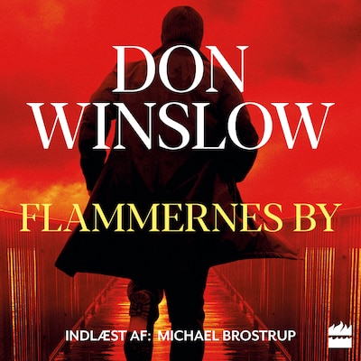 Flammernes by – omslag til lydbogen af Don Winslow